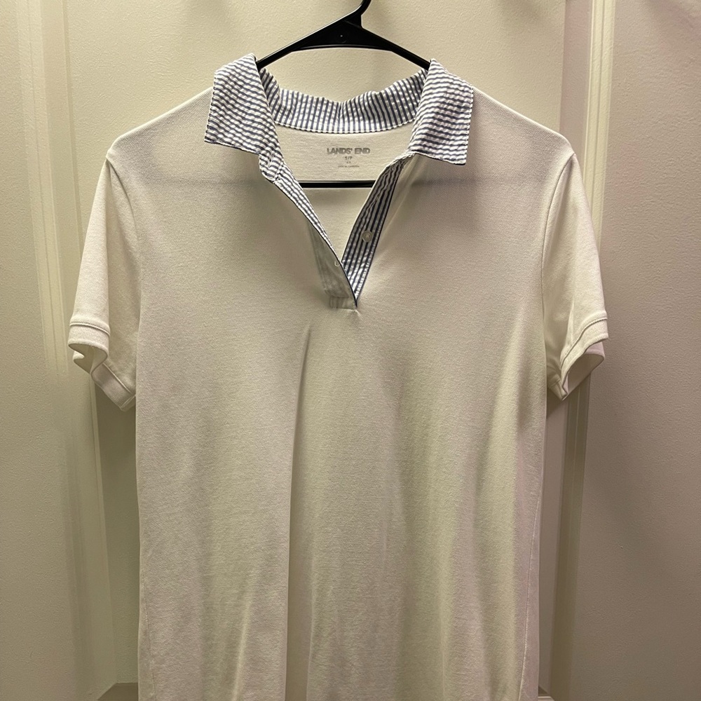 Lands End Polo Tshirt Dress